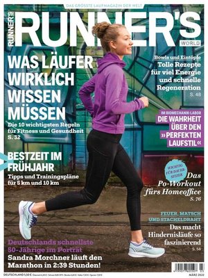 Cover image for RUNNER’S WORLD Deutschland: Feb 01 2022